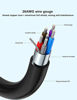 Picture of PS/2 Male to Male Shielded Cable Black Mini 6PIN Mouse and Keyboard Cable (PS/2 M/M 6FT 2M, Male to Male)