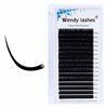 Picture of Eyelash Extensions C Curl 7-15mm Mixed Classic Eyelash Extensions Individual Lashes 0.12mm Thickness Silk Lash Extensions Professional Salon Use by WENDY LASHES(0.12-C,Mixed 7-15mm)