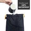 Picture of GNEGNI 2PCS Car Garbage Can for Travel, Adjustbale Car Trash Bag with Leakproof Lining