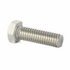 Picture of 3/8-16 x 1-1/2" (1/2" to 6" Available) Hex Head Screw Bolt, Fully Threaded, Stainless Steel 18-8, Plain Finish, Quantity 8