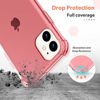 Picture of ORIbox Case for iPhone XR, Red Case with 4 Corners Shockproof Protection, Soft Scratch-Resistant TPU Cover for iPhone XR, 6.1 inches, Pink