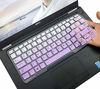 Picture of Dell Latitude Keyboard Cover for Dell Latitude E7450 E7470 E5470 E7480 E5450 5480 5490 7490, Dell 3340 E3340 Laptop Silicone Keyboard Skin Keyboard Protector, Gradual Purple (US Layout, with Pointing)