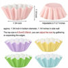 Picture of Wax Melt Warmer Liners Reusable Wax Liner Candle Popper Liner Leakproof Wax Tray for Scented Wax Electric Wax Warmers, Plug in Warmers, Candle Warmer (Pink, Blue, Green, Yellow, Purple,50 Pieces)