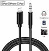 Picture of [Apple MFi Certified] iPhone AUX Cord for Car Stereo, Lightning to 3.5mm Audio Cable Compatible for iPhone 11/11 Pro/XS/XR/X 8 7 6/iPad, iPod to Speaker, Home Stereo, Headphone, Support iOS 13 (Black)