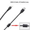 Picture of Taiss USB 2.0 Cable, 4.9 Feet(1.5m) Long, Replacement Camera UC-E6 USB Cable Camera Transmission Data Cable Charger, Compatible with CoolPix, D, P, L Series Digital Cameras.F-016-1.5m