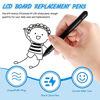 Picture of 24 Pieces Replacement Stylus Pens LCD Board Pens for LCD Writing Tablet Drawing Pad Memo Message Boards Kids Adults, Black