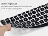 Picture of Keyboard Cover Skin for Dell Latitude 5400 5410 5411 7400 14 inch Laptop with Trackpoint, Dell Latitude 14 Keyboard Protector, Laptop Accessories -Black