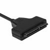 Picture of SATA to USB 2.0 Cable Adapter for 2.5" HDD SSD Hard Drive Connnector 22 Pin 7+15 SATA 1 2 3 External Conventer