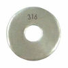 Picture of 316 Stainless Steel Flat Washer, Plain Finish, 1-1/2" Hole Size, 1-9/16" ID, 3-1/4" OD, 0.14" Nominal Thickness