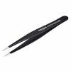 Picture of AmazonCommercial Eyebrow Tweezers, Stainless Steel Slant Tweezer Set and Pointed Hair Removal Tweezers, Precision Tweezers for Ingrown Hair, Eyebrows Plucking, 4-Pack