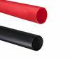 Picture of Dual Wall Heat Shrink Tubing 3:1 Ratio Heat Activated Adhesive Glue Lined Marine Shrink Tube Wire Sleeving Wrap Protector Black and Red, 2 Pack, 1.2M/4FT (Dia 12.7mm (1/2"))