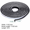 Picture of TORRAMI Brush Weather Stripping 11/32 inch x 11/32 inch x 16 ft Seal and Sound Proofing for Patio, Double, Sliding Doors Frame with High Density Felt, Black