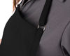 Picture of Black Adjustable Bib Apron - 3 Pocket