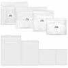 Picture of 200 Pack 2 Mil Thick PP Bags for Jewelry, 4 Assorted Sizes, 2x3 3x3 3x5 4x6 Inch. 50 Counts Each Size, Clear Durable Food Grade Safe. Resealable Zipper Baggies for Jewelry, Bead, Toy Piece, Pill.