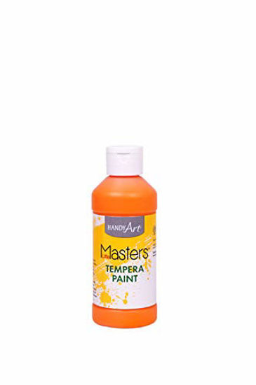 Picture of Handy Art Little Masters Tempera Paint 8 ounce, Orange