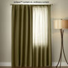 Picture of ECLIPSE Kendall Thermal Insulated Single Panel-Rod Pocket Darkening Curtains for Living Room, 42" x 95", Coral