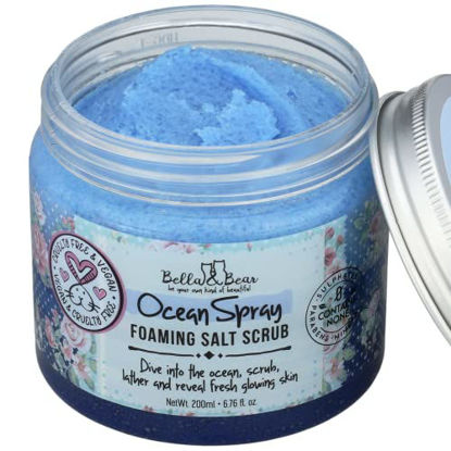 Picture of Bella & Bear Ocean Spray Scrub, No Sulphates, Parabens, No Harmful Chemicals, Cruelty-Free, Vegan-Friendly, Exfoliating, 6.7oz