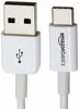 Picture of Amazon Basics USB Type-C to USB-A 2.0 Male Charger Cable, 6 Feet (1.8 Meters), White
