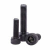 Picture of M5-0.8 x 20mm (Pack of 50) Socket Head Cap Screws (6mm to 100mm Lengths Available) 12.9 Grade Alloy Steel, Black Oxide Finish, Full Thread