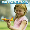 Picture of Airplane Toy Foam Glider Plane for Kids: Best Outdoor Toys for Boys & Girls All Ages. Safe & Fun Flying Gliders Easy Throwing Styrofoam Air Planes. Yard Games Great Gifts for Age 4 5 6 7 8 9 Year Olds