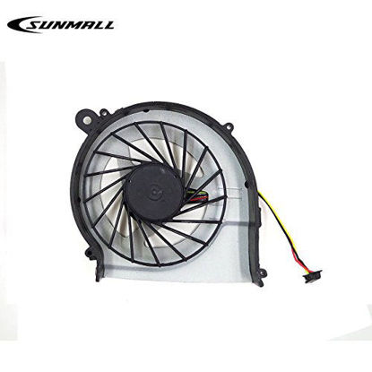 Picture of SUNMALL Replacement CPU Cooling Fan for HP Pavilion G7-1000 G6-1000 G4-1000 Compaq CQ42 CQ62 CQ56 CQ56z G62 G42 Presario CQ62z G62t G62m G62x G42t 646578-001 KSB06105HA Series(3 Pin 3 Connector)