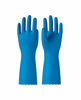 Picture of PACIFIC PPE Reusable Dishwashing Cleaning Gloves with Latex Free, Cotton Lining, Kitchen Gloves, Blue, Large