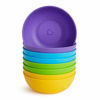 Picture of Munchkin 8 Piece Multi Toddler Bowl