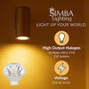 Picture of Simba Lighting 10 Watt 12 Volt MR11 Halogen Spotlight Bulbs (2 Pack) 2-Pin 110lm 30° Beam Angle for Accent, Track Light, and Fiber Optics, GU4 Bi-Pin Base, Glass Cover, Warm White 2700K Dimmable