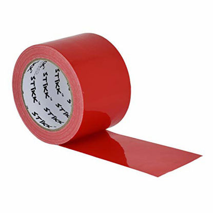 Picture of 3" x 25 yd 7.5 Mil Thick Red Duct Tape PE Coated Weather Resistant (2.83 in 72MM)