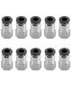 Picture of QWORK 10 Pack Pneumatic Push to Connect Air Fittings, 1/4" Tube OD x 1/8" NPT Female, Push in Connectors Air Line Quick Connect Fitting Air Hose Fittings