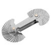 Picture of The Best DealOriGlam Screw Thread Pitch Cutting Gauge Tool, Stainless Steel Metric Screw Pitc