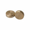 Picture of Liyafy 3Pcs Trumpet Bottom Valve Caps Knobs Brass Trumpet Caps Repairing Parts