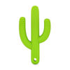 Picture of TTLIFE Cactus Teether Toy Bpa Free for Baby Food Grade Silicone Easy to Hold Training Pacifier Clip Green