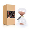 Picture of SWISSELITE Biloba Puff Sand Timer/Hourglass Sand Timer - Inspired Glass/Home, Desk, Office Decor