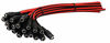 Picture of zdyCGTime 25CM DC Power Pigtail Cable, 12V 1-3A DC 5.5mm x 2.1mm Female Connectors AWG for CCTV Surveillance Security Camera System and Led Strips Transformer Connection(2.1mm x 5.5 mm 20 Pack/F)