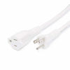 Picture of Amazon Basics 6-Foot Extension Cord - 13 Amps, 125V - White