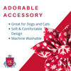 Picture of Huxley & Kent Pinwheel | Snowflake (Large) | Winter Holiday Snowflake Pinwheel for Dogs and Cats | Cute, Comfortable Pet Collar Accessory