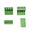 Picture of Hahiyo PCB Screw Male Female 300V 15A Terminal Block Mount 4pin 5.08mm Pitch Board to Wire Connector Plug Type Attach Firmly High Temperature Resistant for Electronics Communication Equipment 12sets