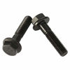 Picture of M8 x 40mm Flanged Hex Head Bolts Flange Hexagon Screws, Half Thread, Alloy Steel, Black Oxide Finish, Quantity 10