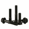 Picture of M8 x 40mm Flanged Hex Head Bolts Flange Hexagon Screws, Half Thread, Alloy Steel, Black Oxide Finish, Quantity 10