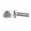 Picture of M8 x 35mm T-Slot Drop-in Stud Sliding Bolts T Shape Screws, Stainless Steel A2-70, Full Thread, 5 PCS