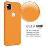 Picture of kwmobile TPU Silicone Case Compatible with Google Pixel 4a - Slim Protective Phone Cover with Soft Finish - Apricot