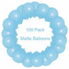 Picture of Elecrainbow 100 Count 10 Inch Latex Nature Light Blue Balloons for Party Decorations, Baby Shower, Graduation, Father's Day, Wedding, Engagement, Birthday