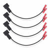 Picture of XtremeAmazing 4Pcs Car Radio Speakers Harness Wire Wiring Cable with Adapter Connector Plug