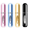 Picture of 4 Pack 5ml Refillable Perfume Atomizer Spray Bottle Portable Mini Empty Easy to Fill Scent Aftershave Pump Case Travel Outgoing Purse Multicolor