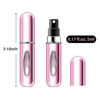 Picture of 4 Pack 5ml Refillable Perfume Atomizer Spray Bottle Portable Mini Empty Easy to Fill Scent Aftershave Pump Case Travel Outgoing Purse Multicolor