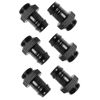 Picture of CSNSD Tube Connector 6PCS G1/4 to 3/8Inch Barb Fitting for Soft Tubing PC Water Cooling System Black