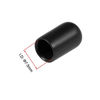 Picture of uxcell 100pcs Rubber End Caps 7.5mm ID Vinyl Round Tube Bolt Cap Cover Screw Thread Protectors Black