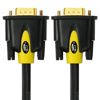 Picture of VGA Cable 6Feet,SHD VGA to VGA Monitor Cable HD15 SVGA for PC Laptop TV Projector Black and Yellow Color