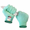 Picture of EVRIDWEAR Cut Resistant Gloves Food Grade Level 5 Kitchen Safety Protection (Large, Green)